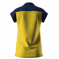 Волейбольна футболка жіноча Errea BESSY Жовтий/Темно-синій